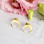 Kolczyki STAL CHIRURGICZNA księżyce średnie klasyk