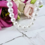 Naszyjnik STAL CHIRURGICZNA perły klasyk 2