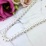 Naszyjnik STAL CHIRURGICZNA perły klasyk 3