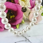 Bransoletka STAL CHIRURGICZNA perły klasyk 2