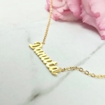 DANUTA naszyjnik z imieniem STAL CHIRURGICZNA