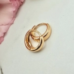 Kolczyki STAL CHIRURGICZNA bigiel szerszy dół 1,5 cm