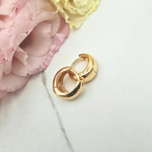 Kolczyki STAL CHIRURGICZNA bigiel szerszy dół 1,5 cm 