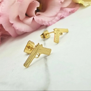 Kolczyki STAL CHIRURGICZNA pistolet