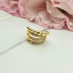 Kolczyki STAL CHIRURGICZNA nausznica kuleczki cyrkonie