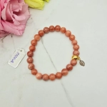 Bransoletka STAL CHIRURGICZNA gumkowa kamień marmur piórko