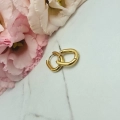 Kolczyki STAL CHIRURGICZNA elipsa grubsza klasyk 1,7 cm 3