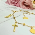 Bransoletka STAL CHIRURGICZNA celebrytka przywieszki różne 2