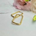 Kolczyki STAL CHIRURGICZNA elipsa klasyk 2,5 cm 3
