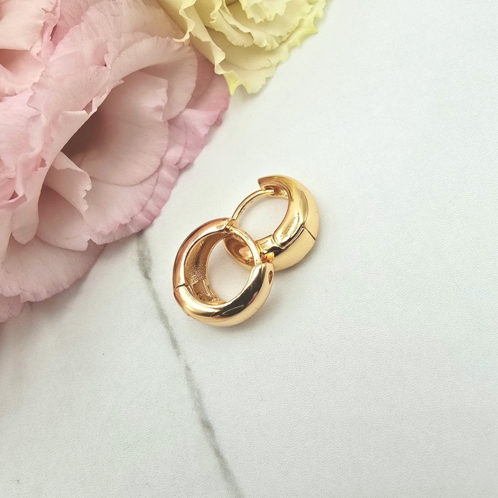 Kolczyki STAL CHIRURGICZNA bigiel szerszy dół 1,5 cm 